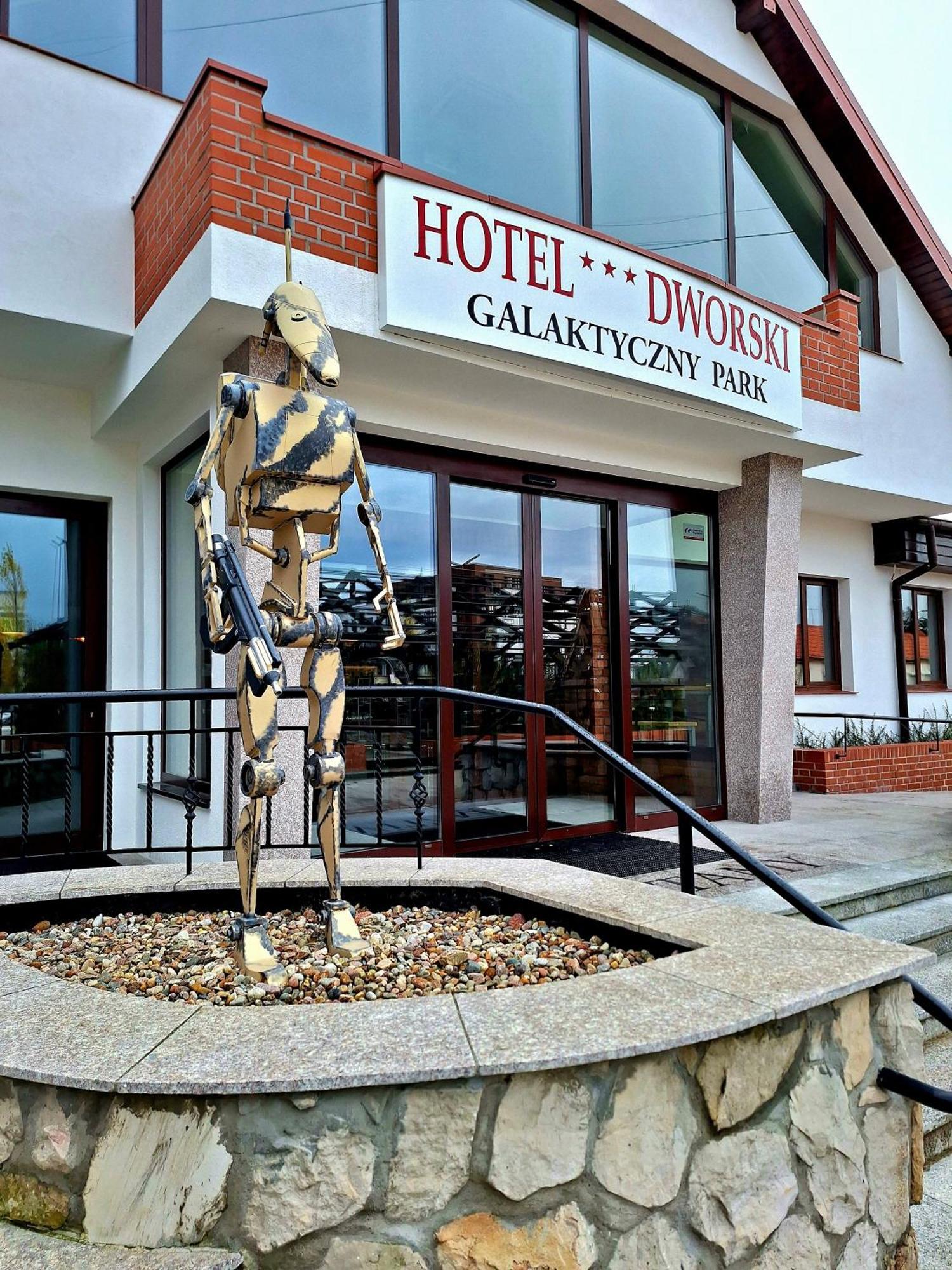 Hotel Dworski Galaktyczny Park Warzymice Eksteriør billede